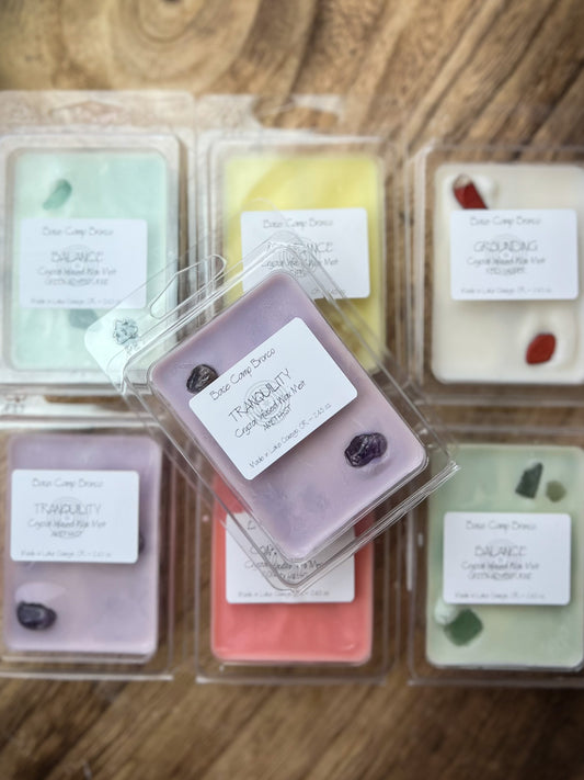 Crystal-Infused Wax Melts