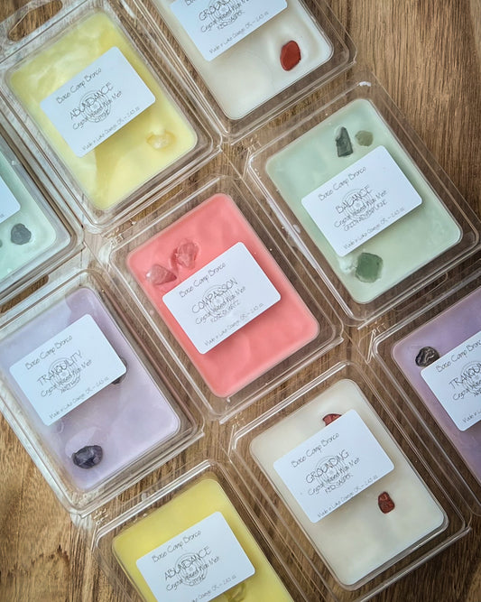 Crystal-Infused Wax Melts