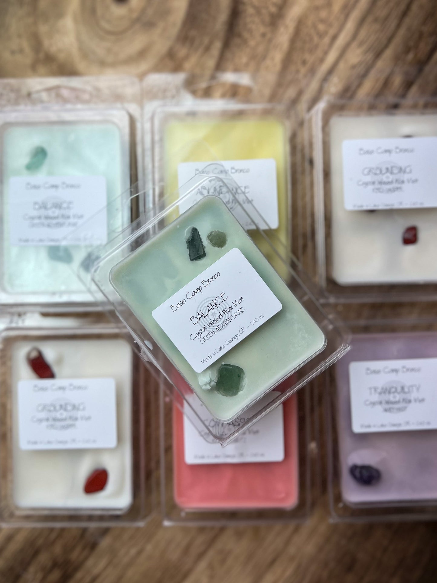 Crystal-Infused Wax Melts