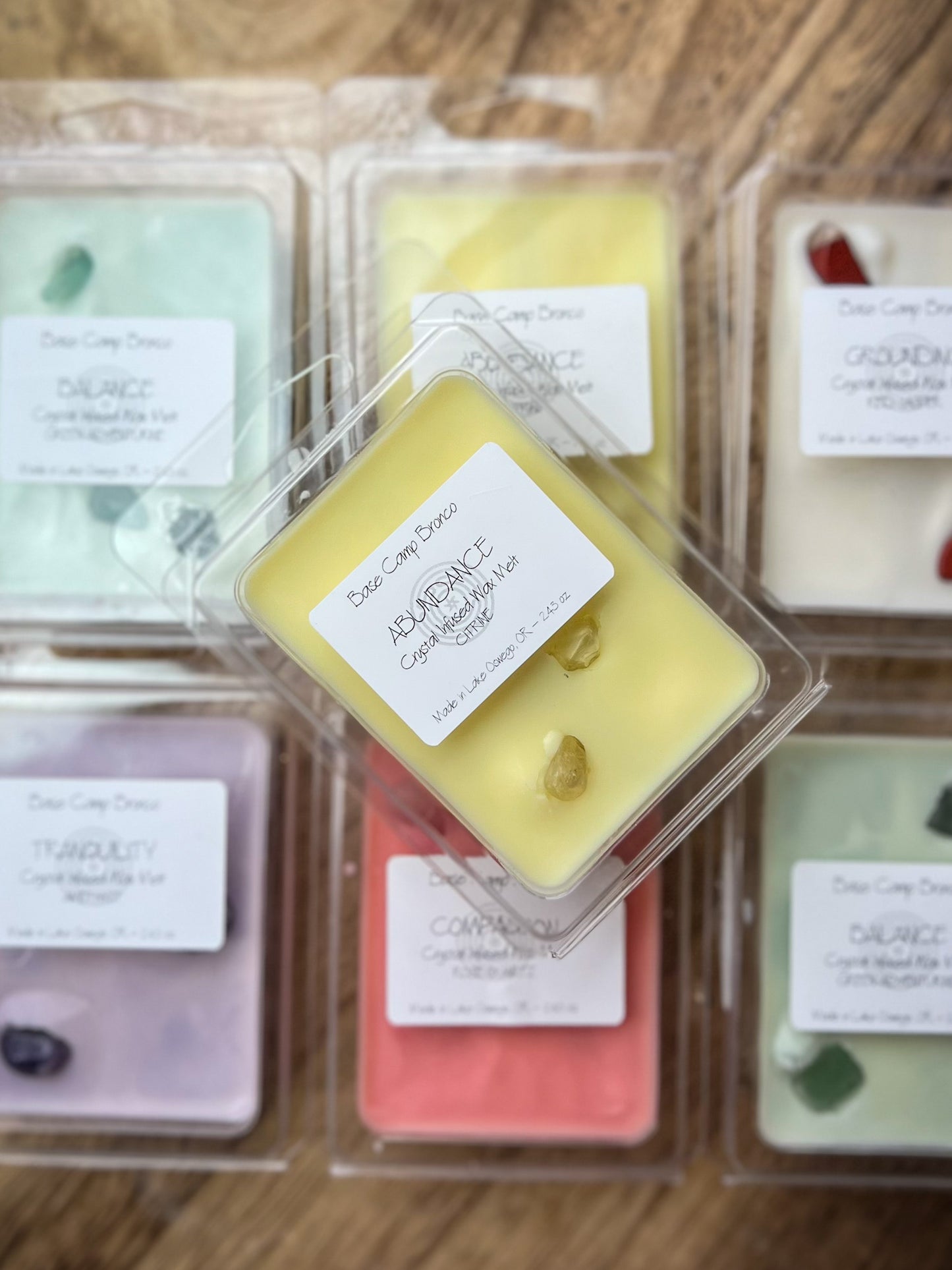 Crystal-Infused Wax Melts