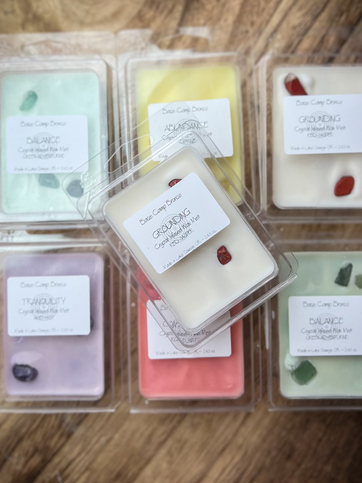 Crystal-Infused Wax Melts